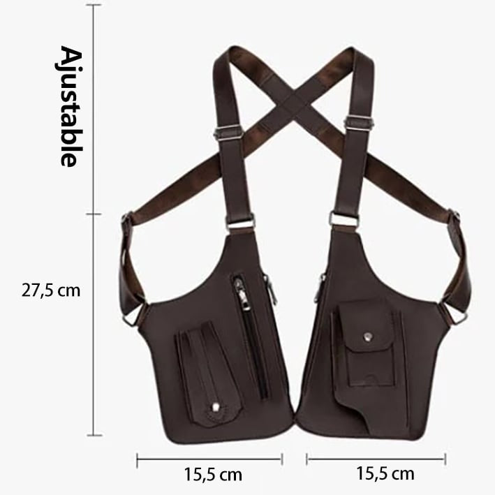 Sac tactique anti-vol pour homme